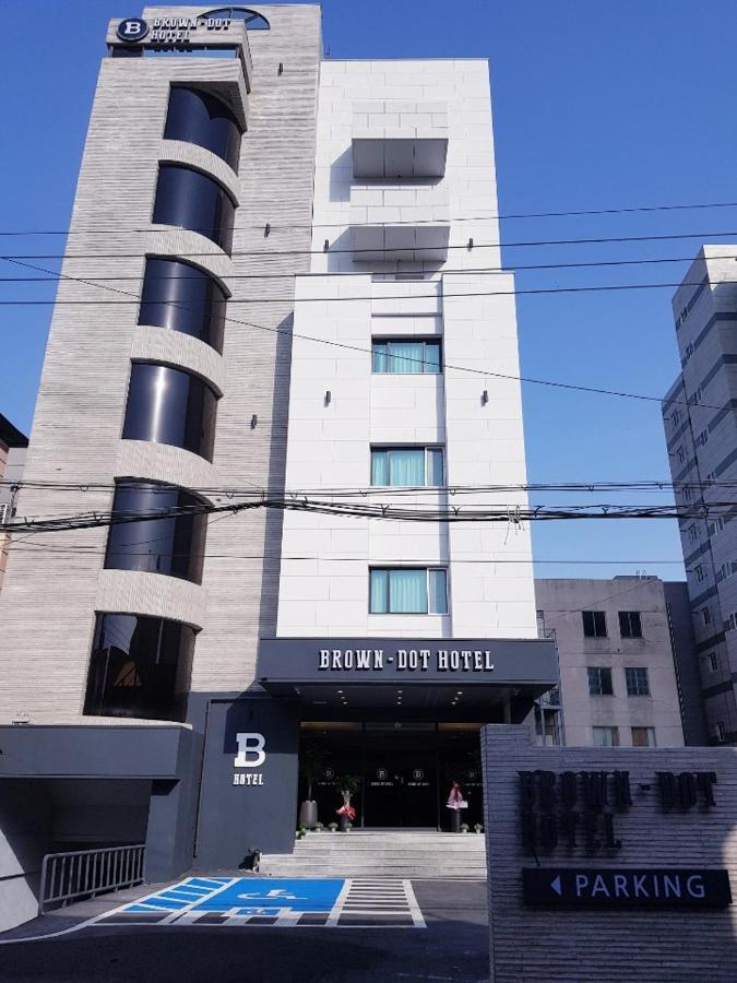 Pohang Brown Dot Hotel Bagian luar foto